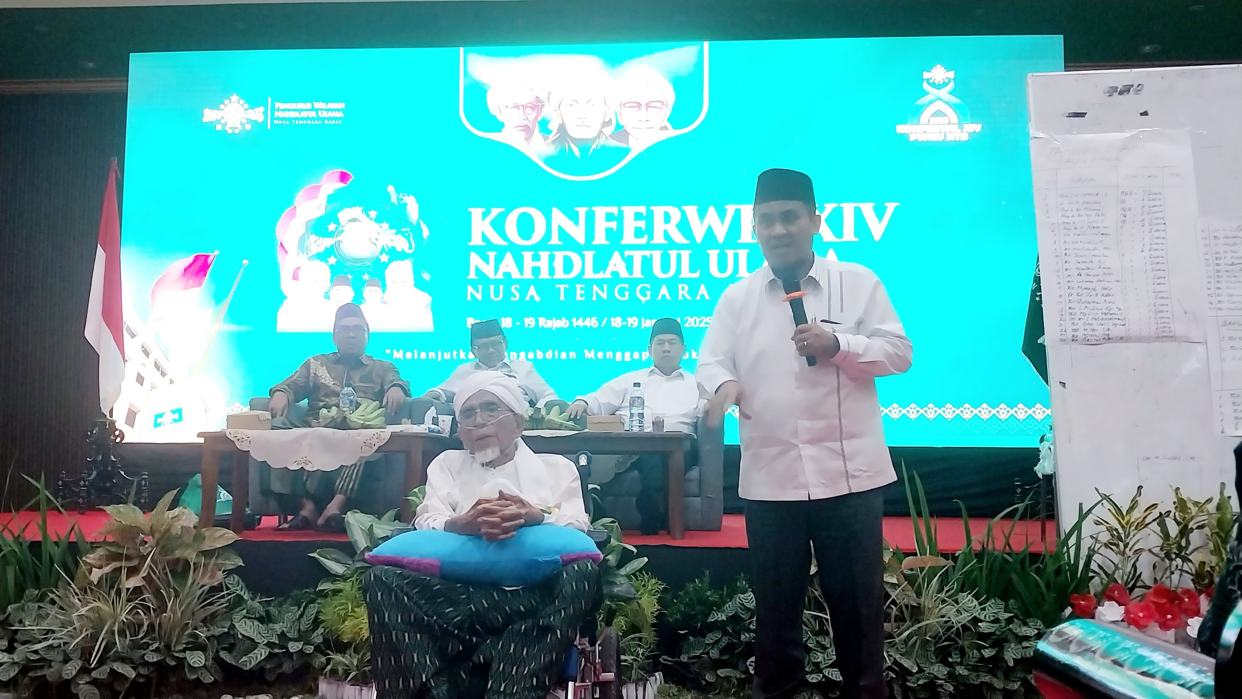 Prof Masnun Kembali Terpilih Jadi Ketua PWNU NTB 2025-2030