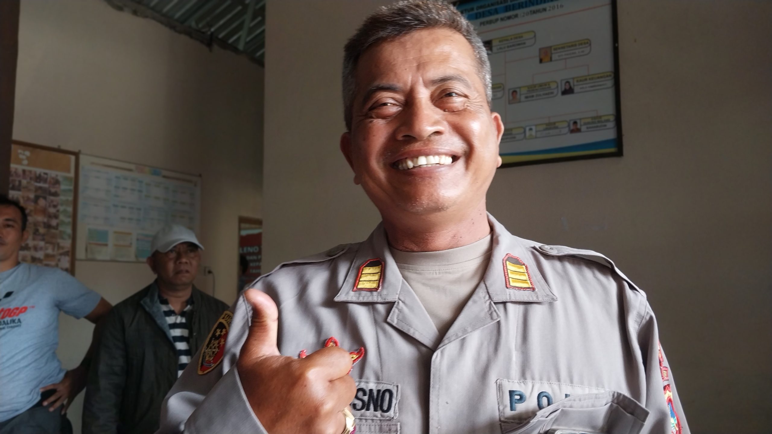 Pilkades Berinding Memanas, Kapolsek Kopang AKP Bambang Himbau Warga Jaga Kondusifitas