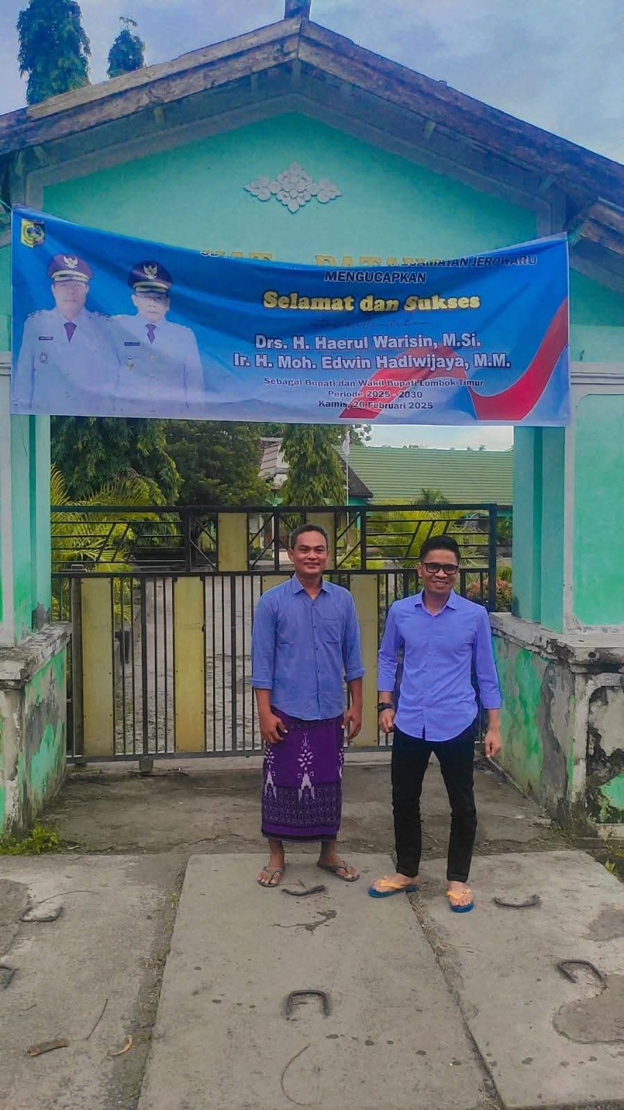 Hamdan Kasim Tinjau Lokasi Terdampak Banjir di SDN 1 Pemongkong