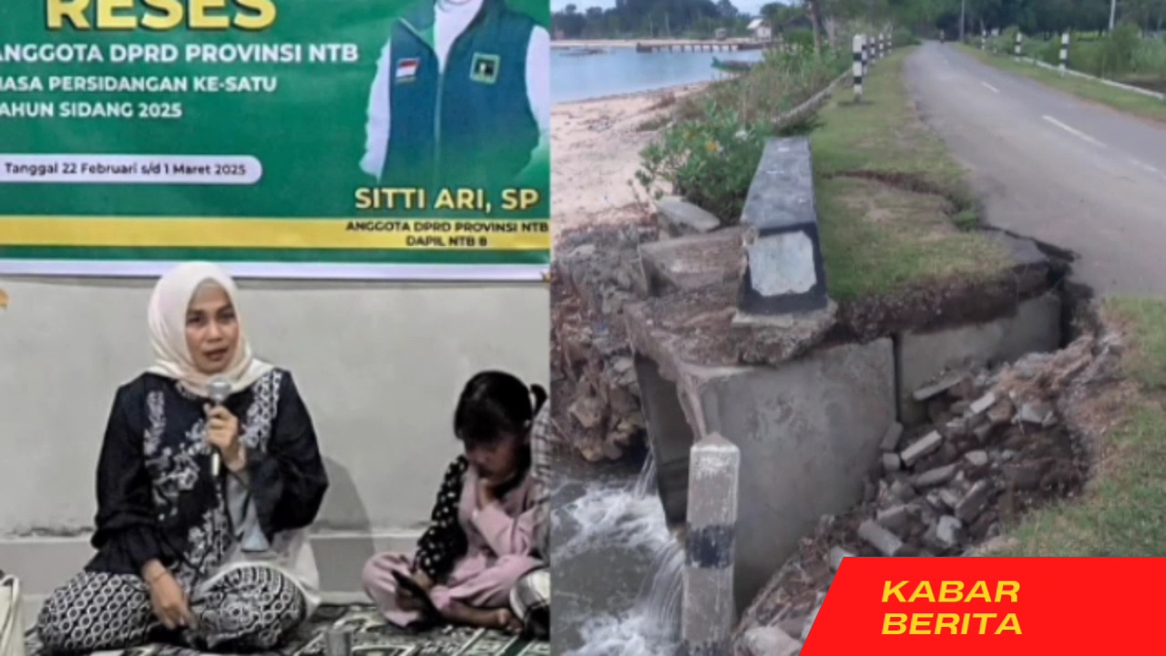 Ancaman Abrasi Pantai Di Selatan Lombok Tengah, DPRD NTB Minta PUPR Segera Turun