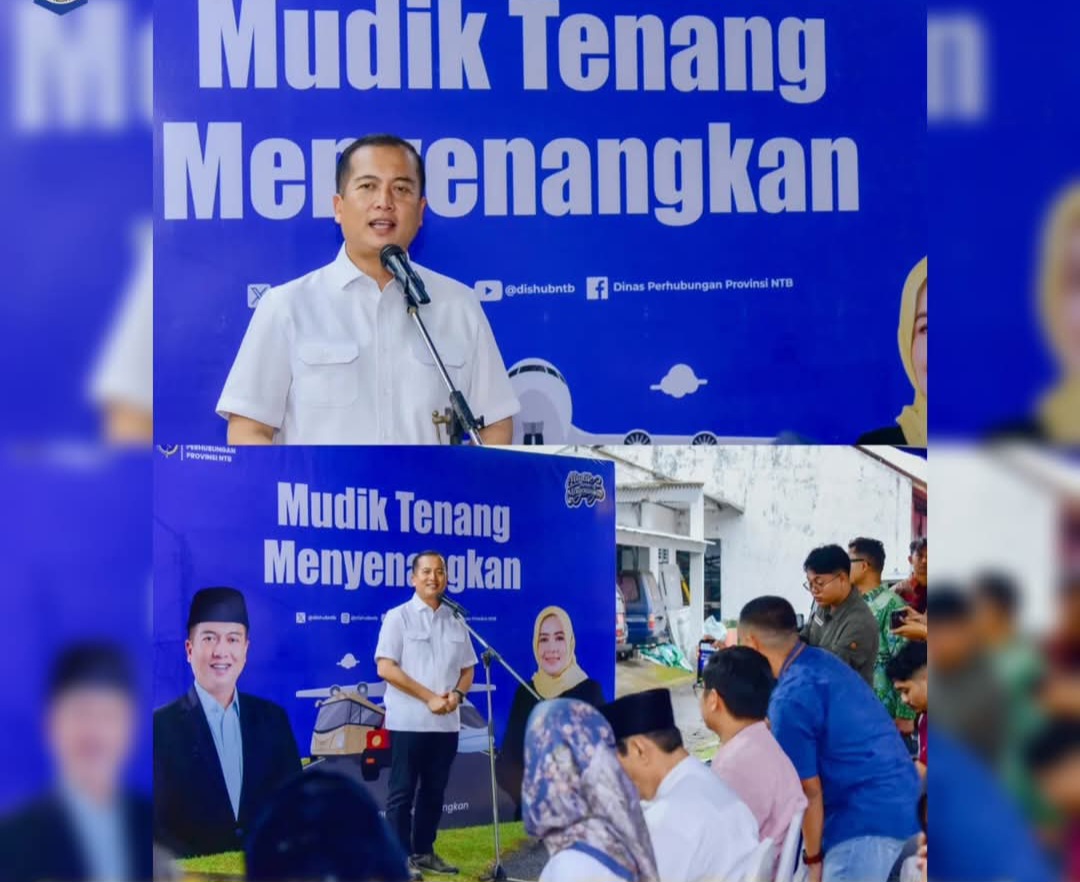Gubernur NTB Lalu Iqbal Melepas 200 Peserta Mudik Gratis