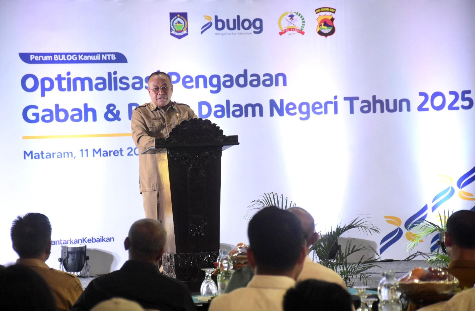 Optimalkan Stok Beras Nasional, NTB Targetkan 180 Ribu Ton Serap Gabah Petani