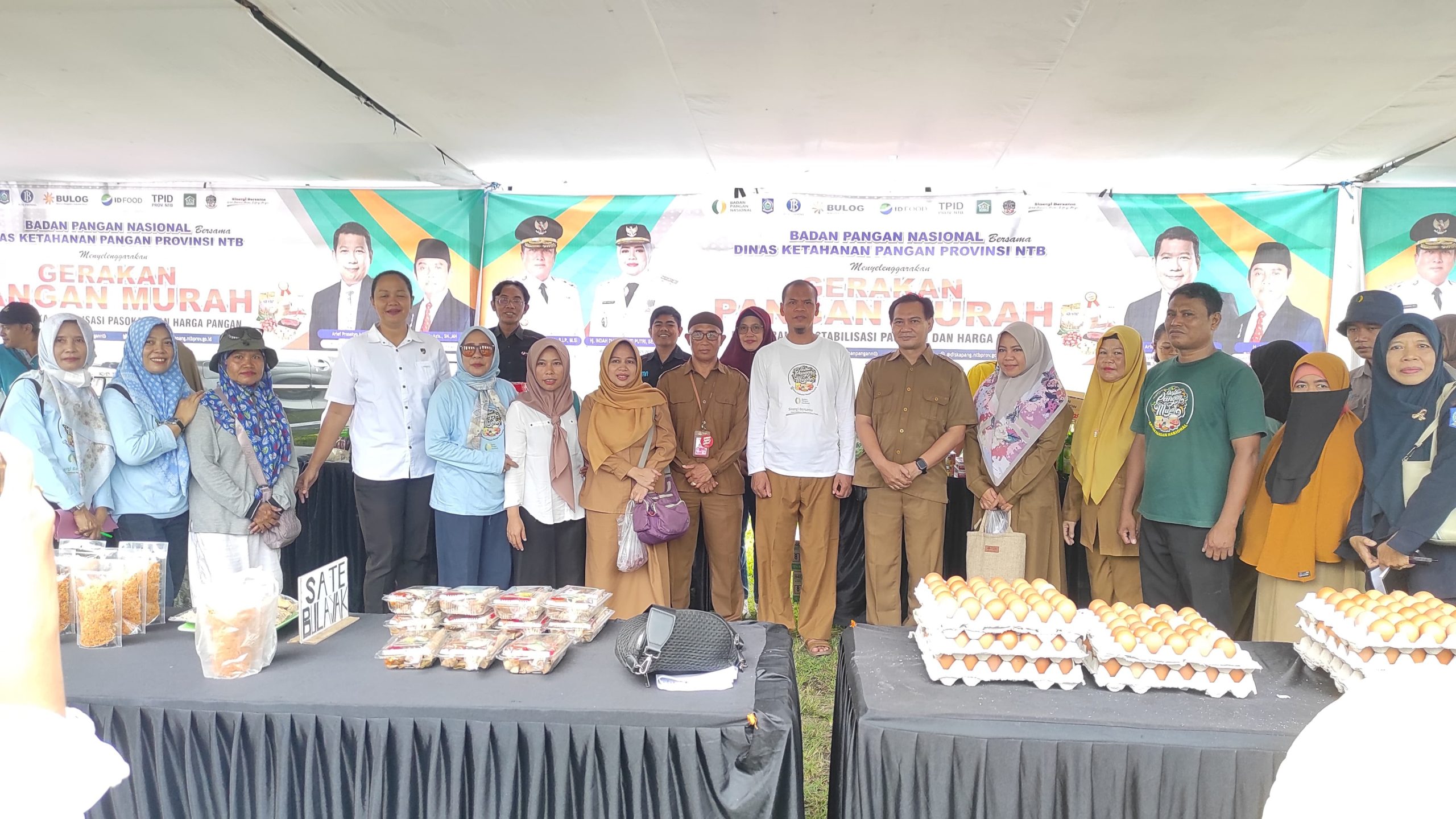 Tekan Harga Bapok, Pemprov NTB Gelar GPM Perdana di Kota Mataram