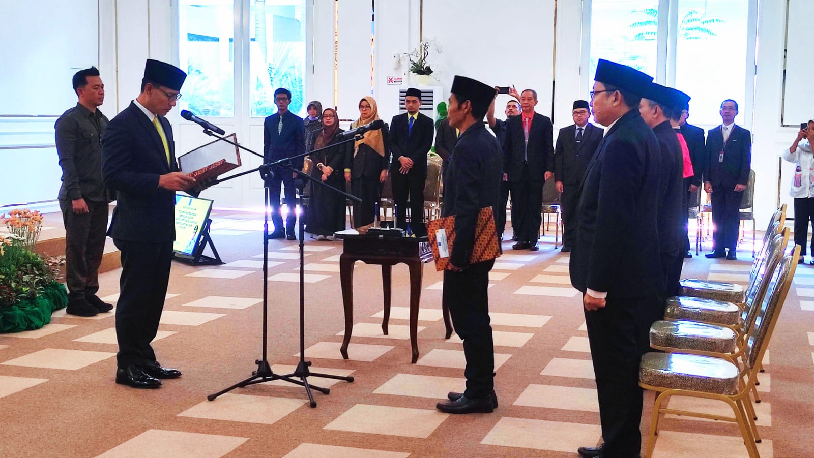 Mutasi Perdana, Wali Kota Mataram Lantik Tiga Pejabat Struktural