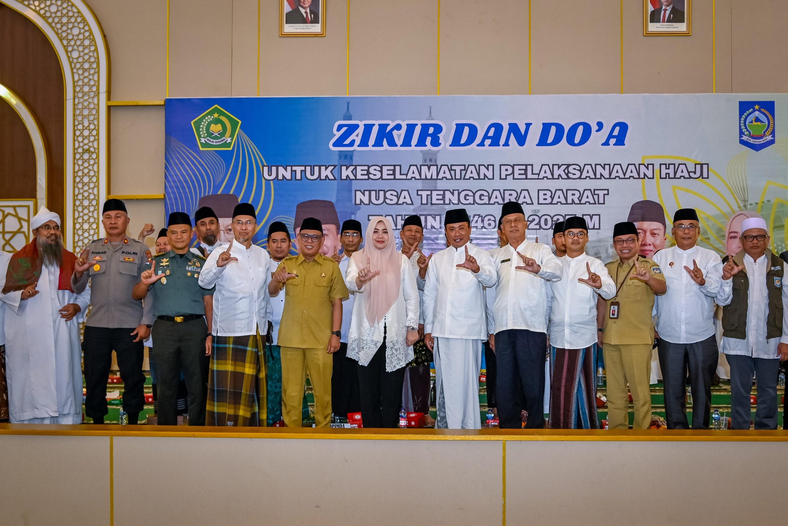 Kanwil Kemenag NTB Gelar Zikir dan Doa Bersama Kelancaran Jamaah Haji 2025 Menuju Tanah Suci