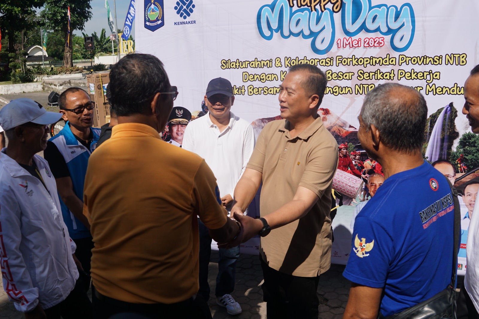 Hadiri May Day, Gubernur ajak Buruh kolaborasi & berinovasi untuk Bangun NTB