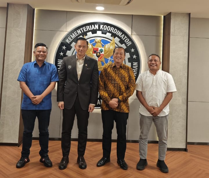 Bertemu Menko AHY, Gubernur Iqbal Bahas Port to Port Hingga Jalur Logistik Lewat Laut