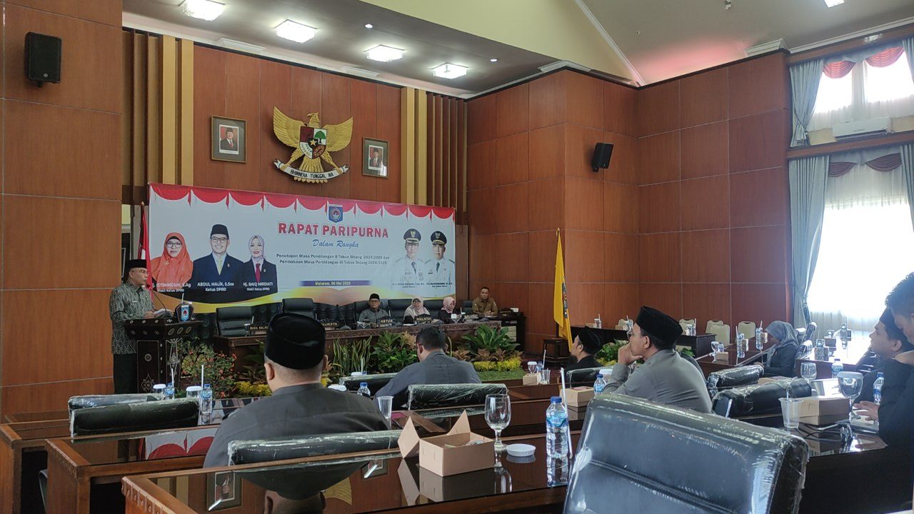 DPRD Kota Mataram Tutup Masa Sidang II Dan Buka Masa Sidang III 2024-2025