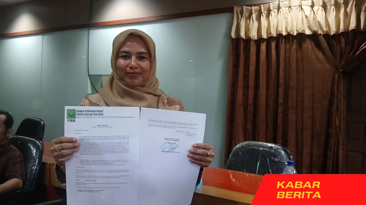 Nadirah Al Habsyi Resmi Nakhodai DPW PBB NTB