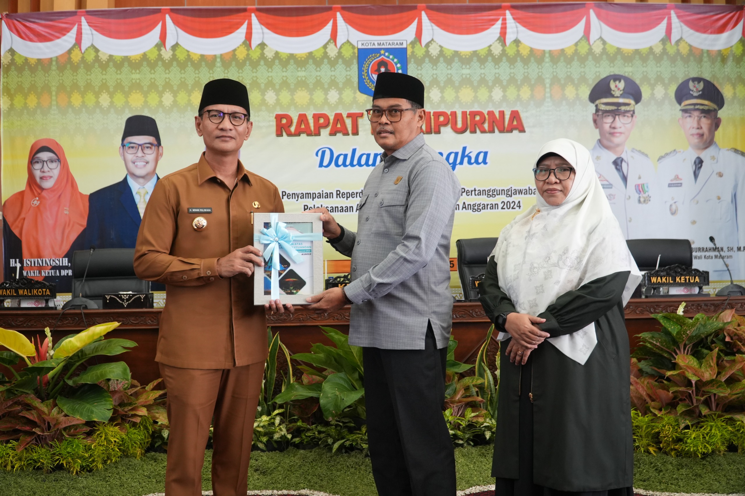 Realisasi APBD Kota Mataram 2024, Pendapatan Lampui Target, SILPA Tembur 166 Miliar