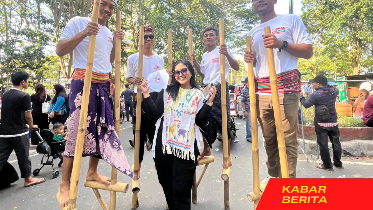 NTB Menari di Udayana: Sosialisasi FORNAS VIII ala Pesta Rakyat
