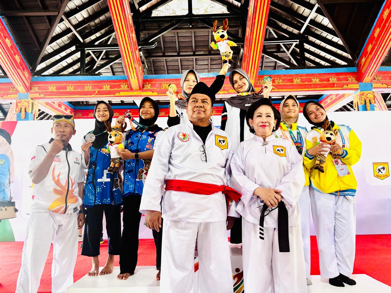 Pencak silat Nasional Perisai Putih Sumbang 3 Medali Emas, 2 perak dan 3 Perunggu