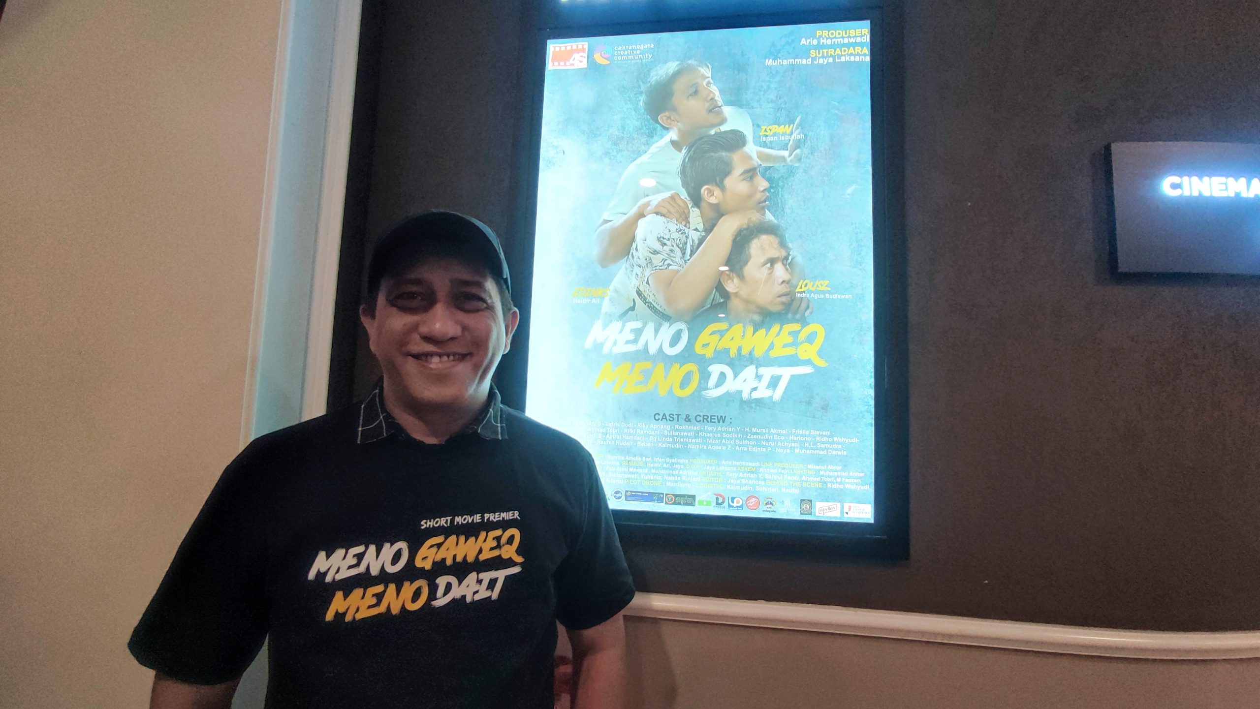 Camat Cakranegara Bangga Terlibat dalam Film “Meno Gawek, Meno Dait”