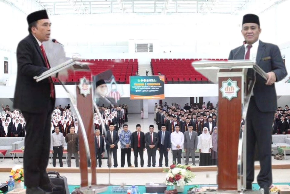 Pengukuhan Mahasiswa PPG, Pemda Morowali Apresiasi LPTK UIN Mataram