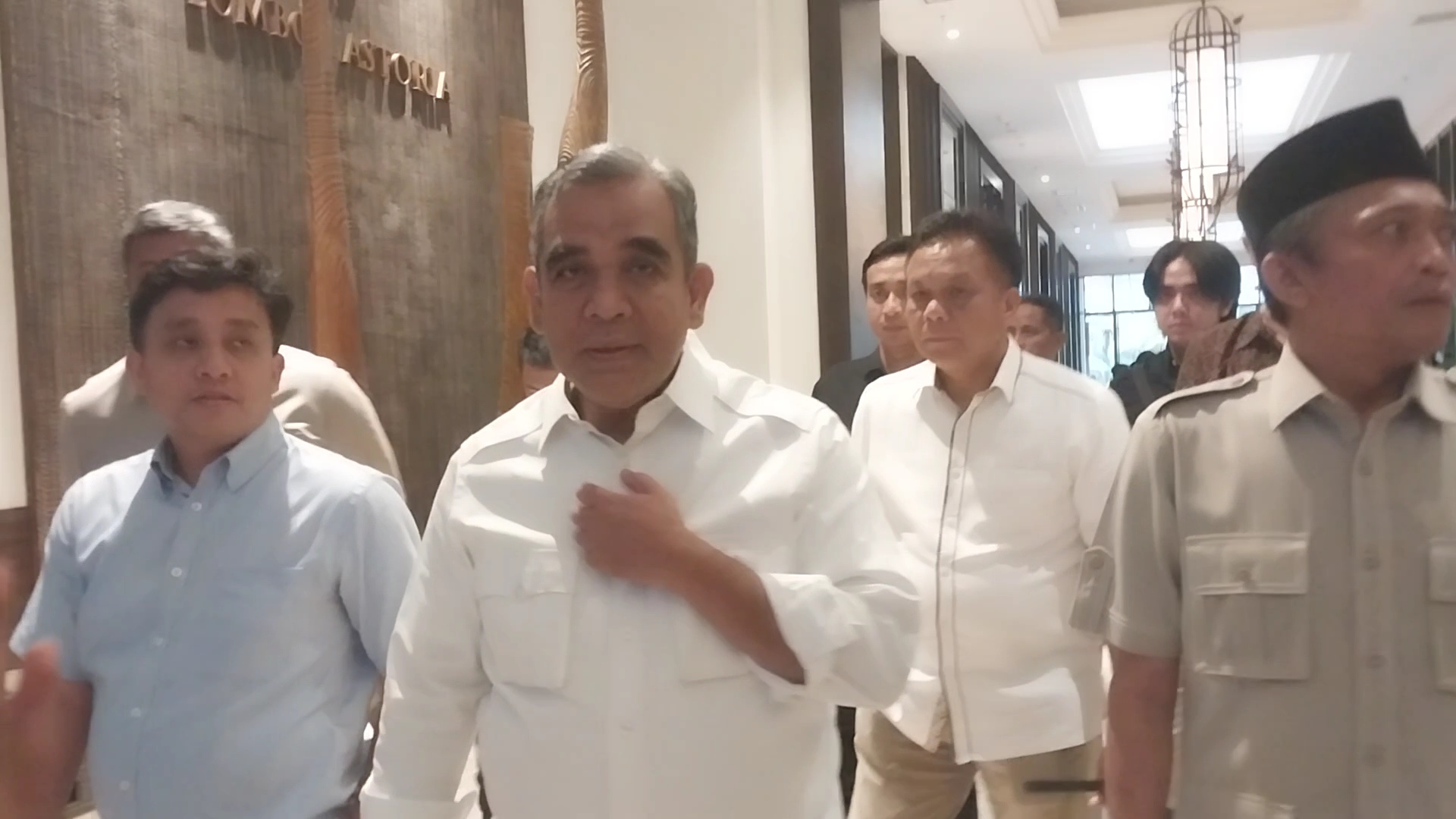Sekjen Gerindra Ahmad Muzani Tegaskan Tidak Ada Pergantian Ketua Gerindra NTB
