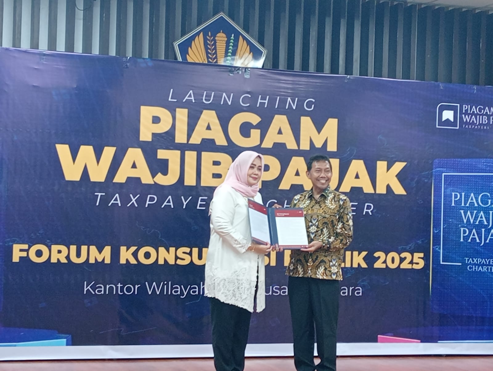 Wagub Launching Piagam Wajib Pajak, Wujudkan Kepercayaan Pelaku Wajib Pajak