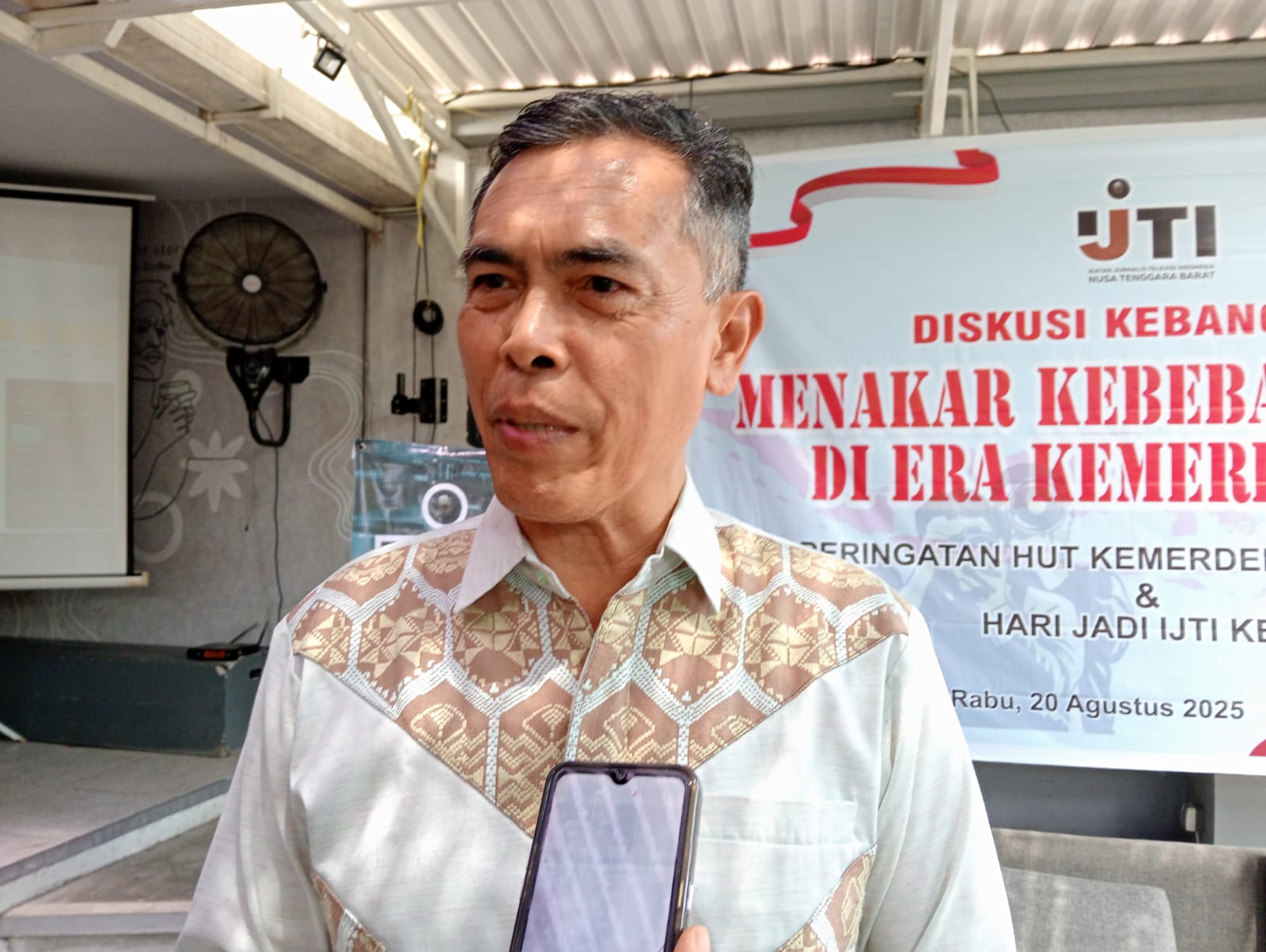 Yusron Hadi Harapkan kebebasan Pers Sebagai Sarana Informasi Untuk Menunjang Kinerja Jajaran Pemerintah