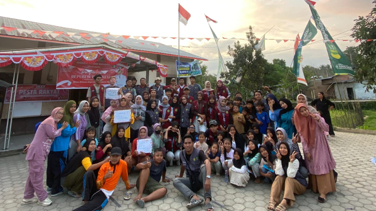 Meriahkan HUT Ke-80 RI, Mahasiswa KKN UMmat Sukses Gelar Berbagai Lomba di Desa Berinding