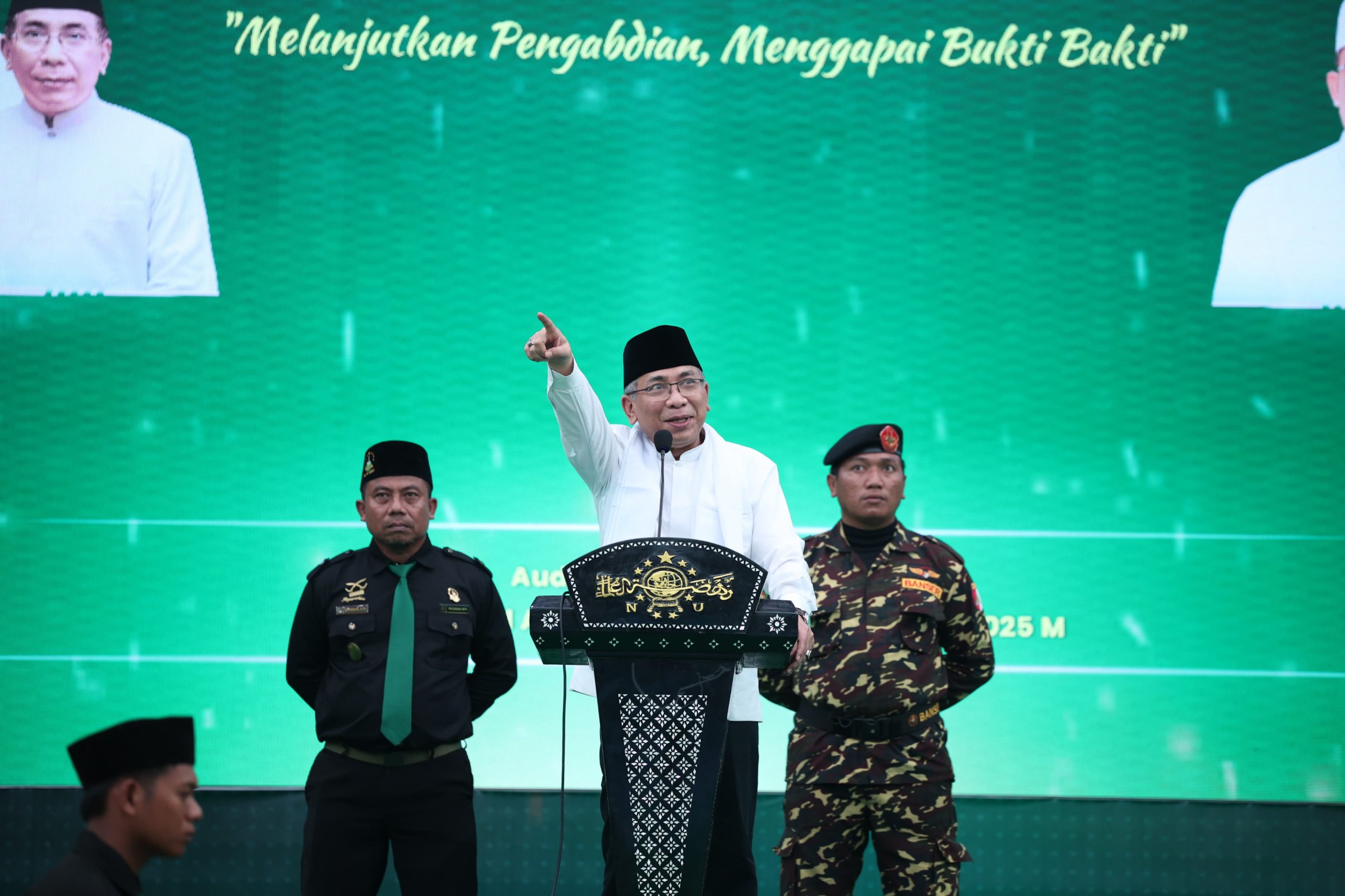 Pelantikan PWNU NTB, Kyai Staquf : NTB Salah Satu Basis NU Paling Dinamis