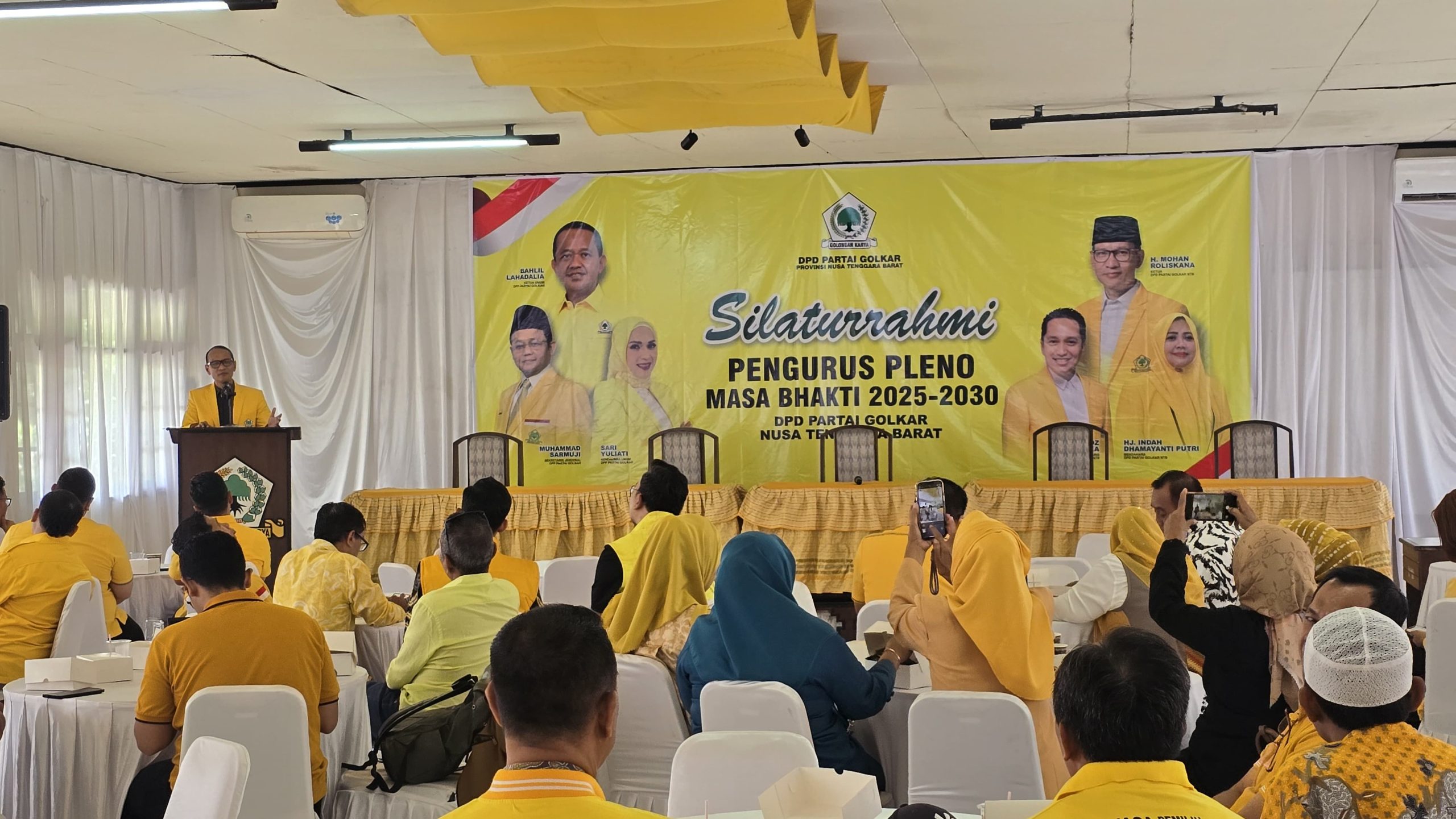 Wagub NTB Umi Dinda Didaulat Jadi Bendahara DPD Golkar NTB, Berikut Daftar Lengkap Kepengurusan Golkar NTB Periode 2025-2030