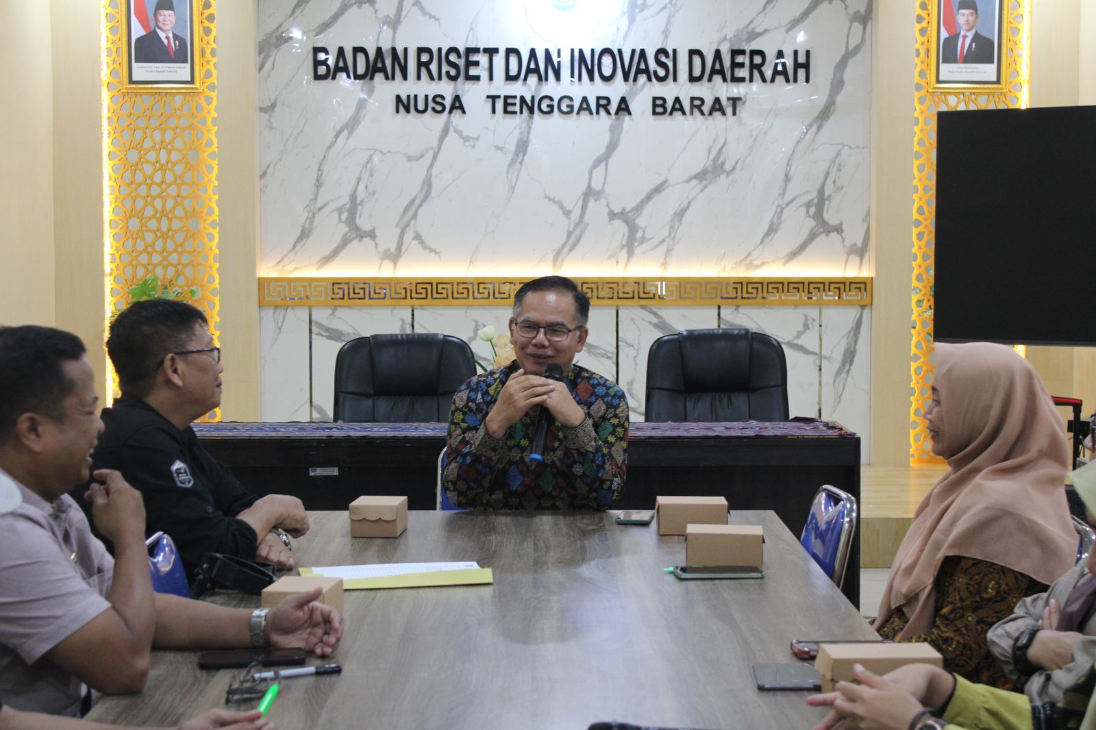 BRIDA NTB Terima Kunjungan Andi & Dina Foundation, Dorong Kolaborasi Tekstil Indonesia–India