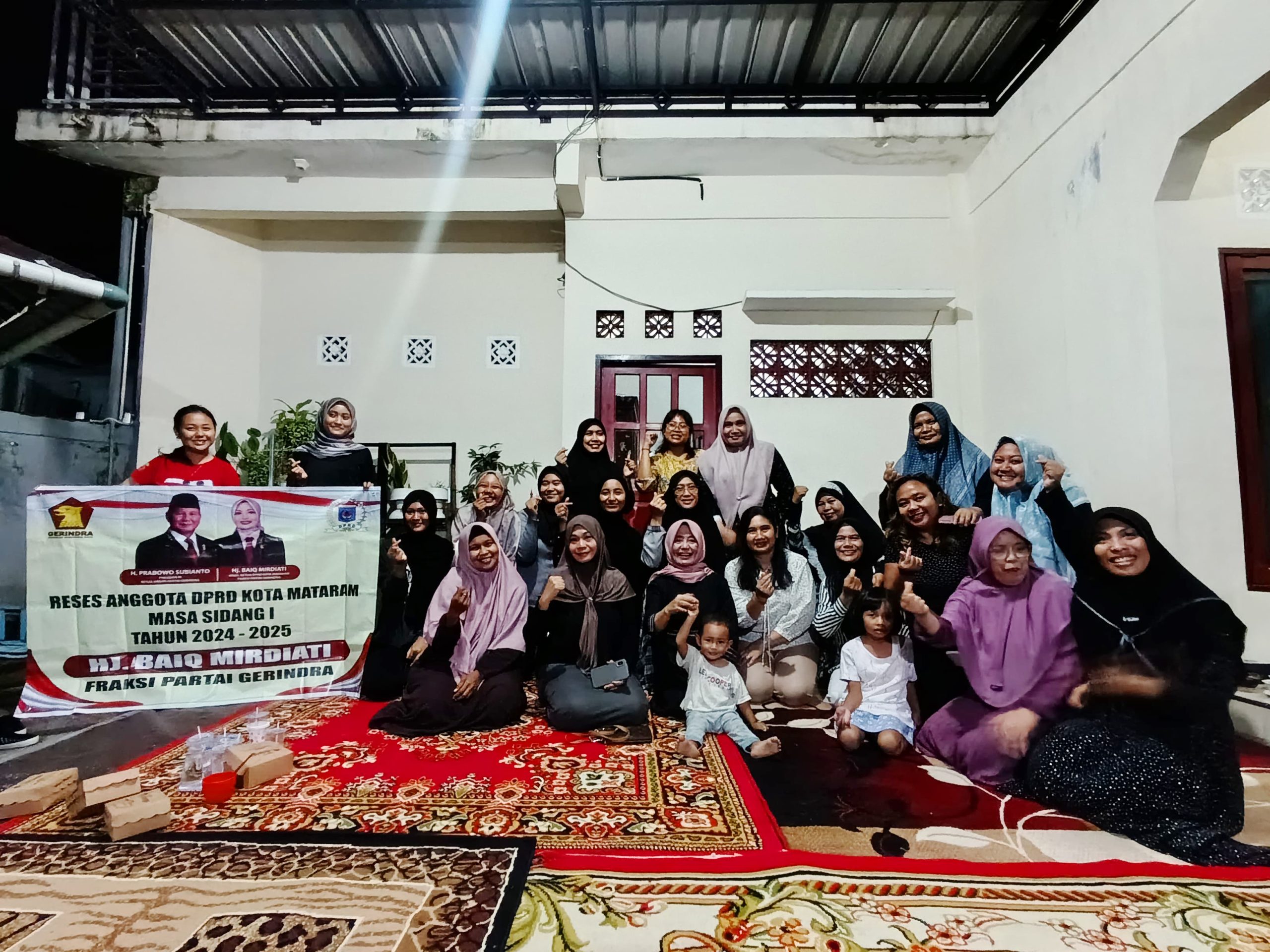 Baiq Mirdiati Dorong Kemandirian Ekonomi Kaum Wanita  ‎