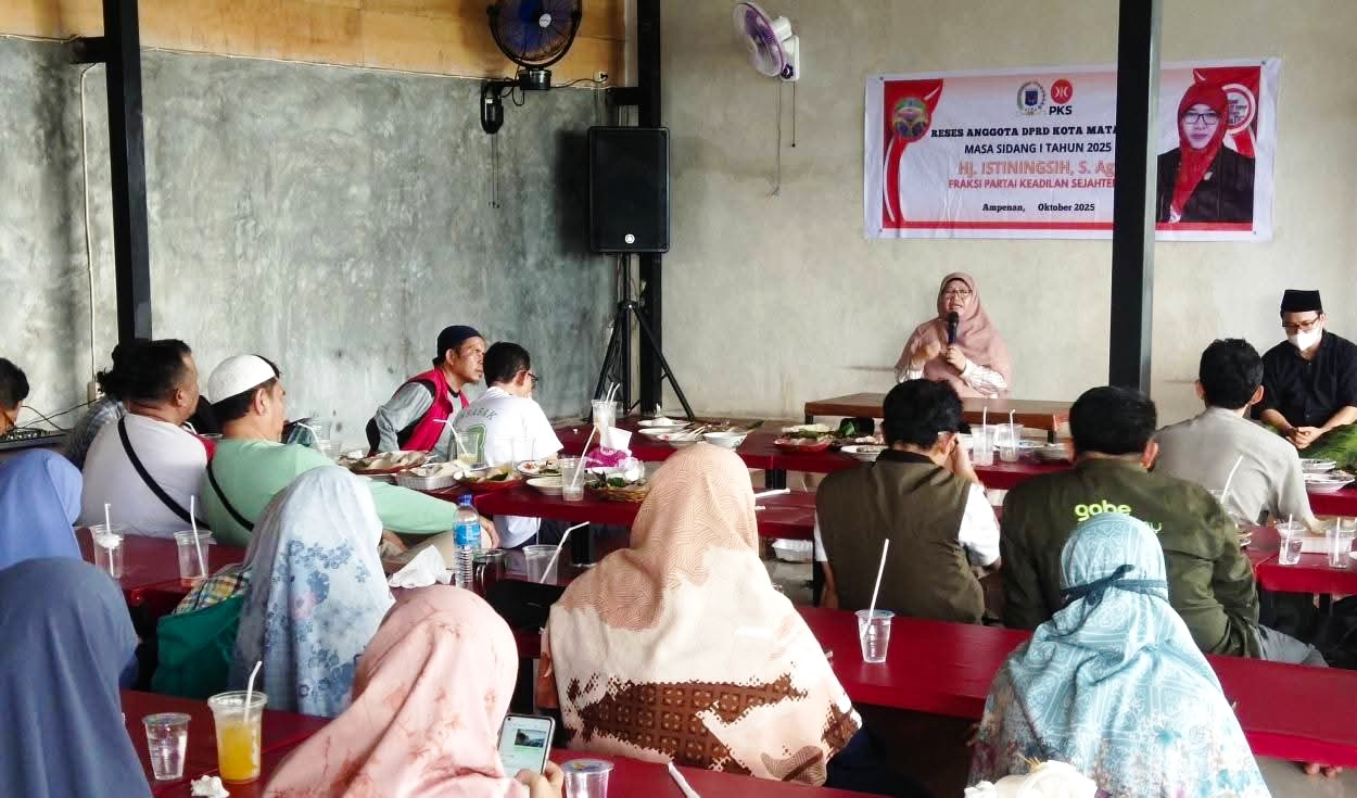 Hj. Istiningsih Turun ke Ampenan, Serap Aspirasi Warga dengan Hati