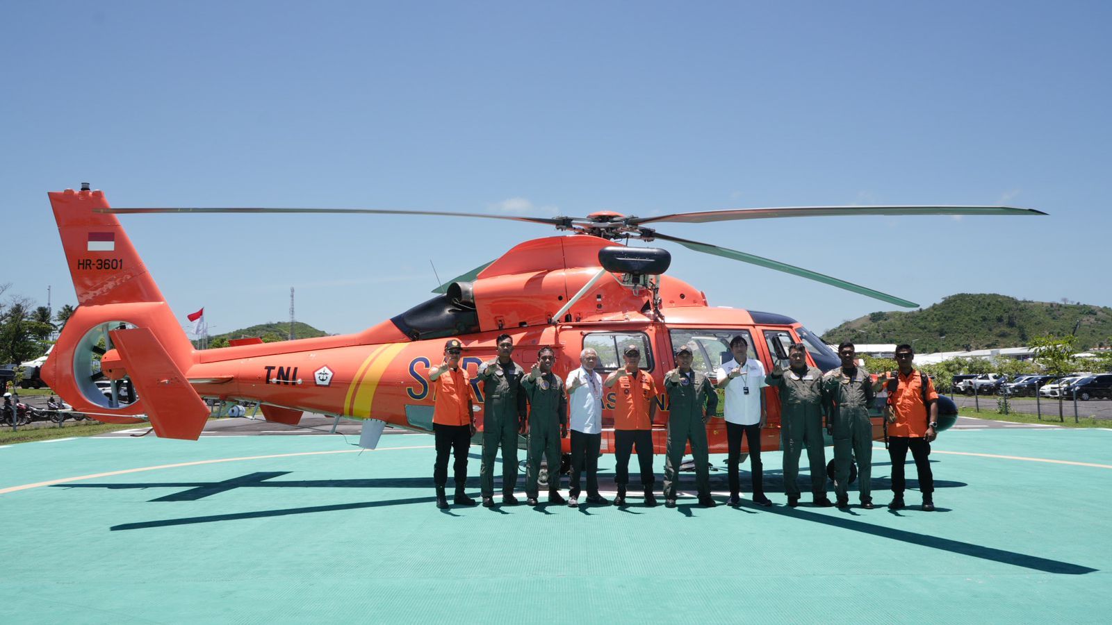 Dua Helikopter Disiagakan Dukung Galaran MotoGP Mandalika 2025