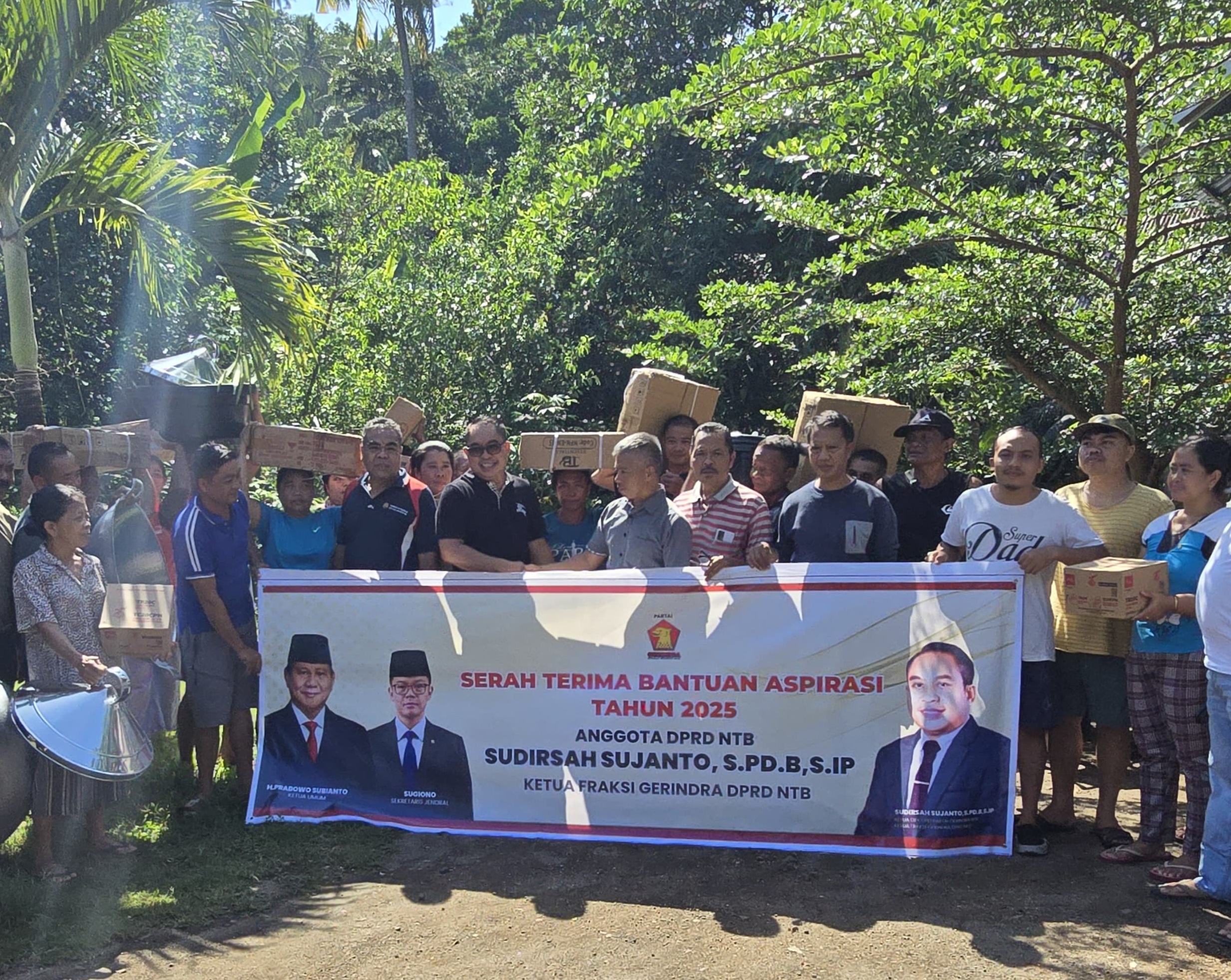 Anggota Dewan Sudirsah Dukung Kegiatan Sosial Banjar Lewat Bantuan Aspirasi Tahun 2025