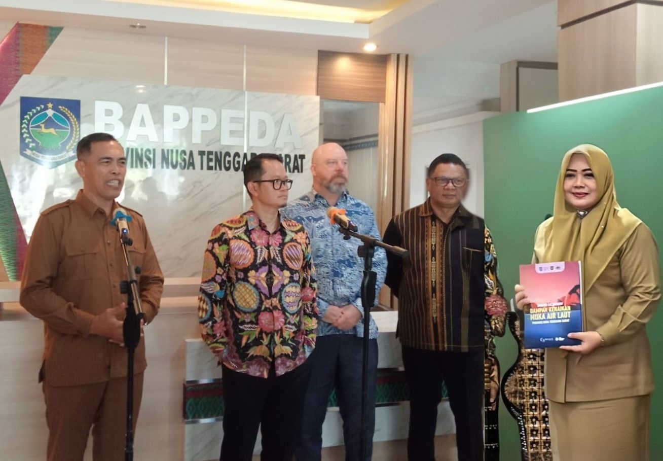 NTB Jadi Sample Kerjasama Pemerintah Indonesia dengan Pemerintah Australia dalam Penanganan Kenaikan Permukaan Air Laut
