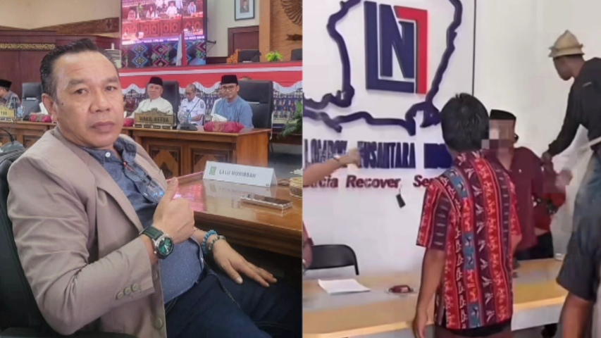 Klarifikasi Anggota Dewan Lalu Muhibban Soal Keributan Dengan Oknum Debt Colector