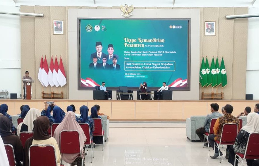 UIN MATARAM Gelar Expo Kemandirian Pesantren : Wujud Nyata Amanat Menteri Agama Untuk Penguatan Ekonomi Pesantren