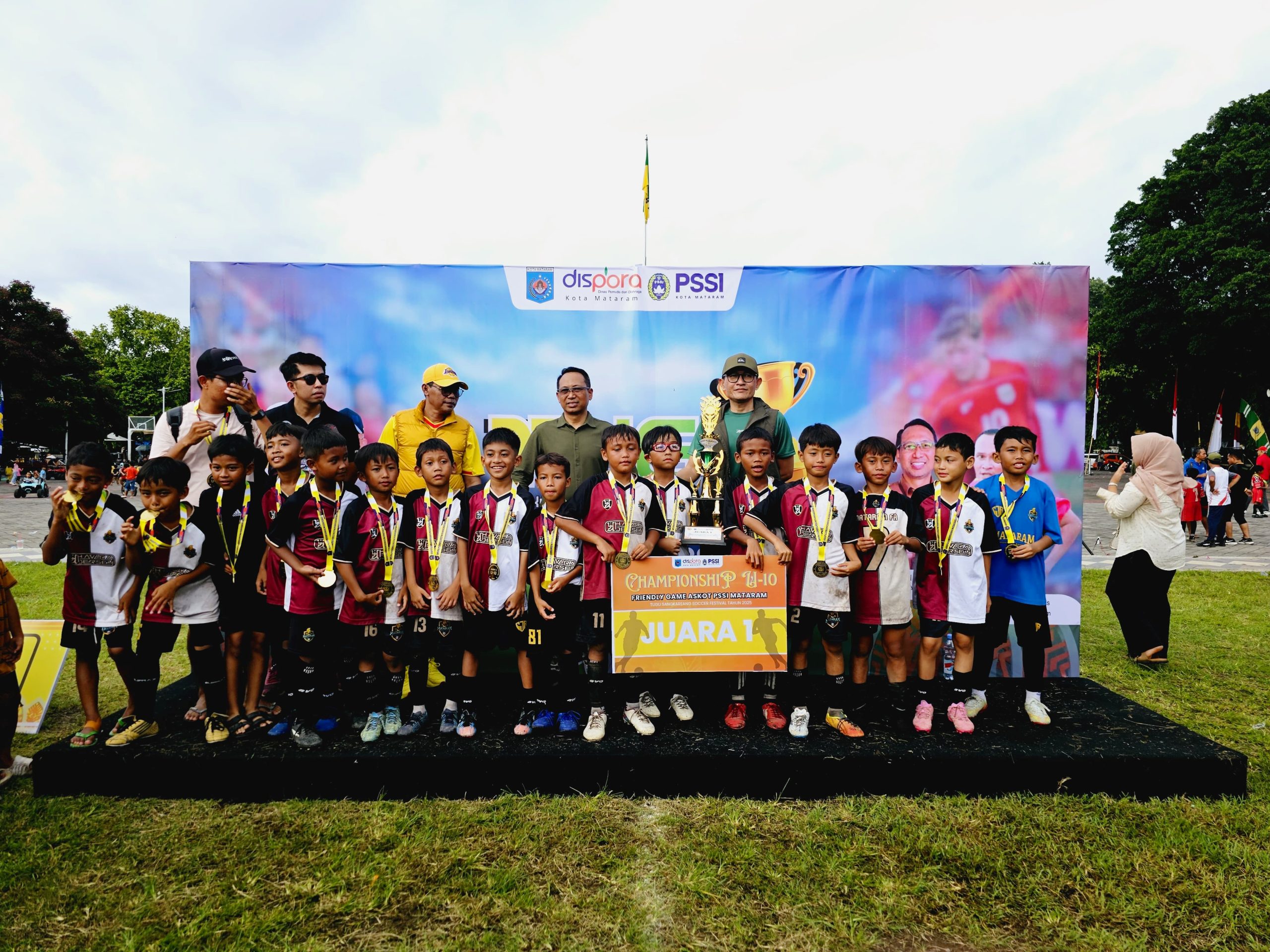 Talenta Muda Unjuk Skill, PSSI Mataram Sukses Selenggarakan Friendly Game  ‎