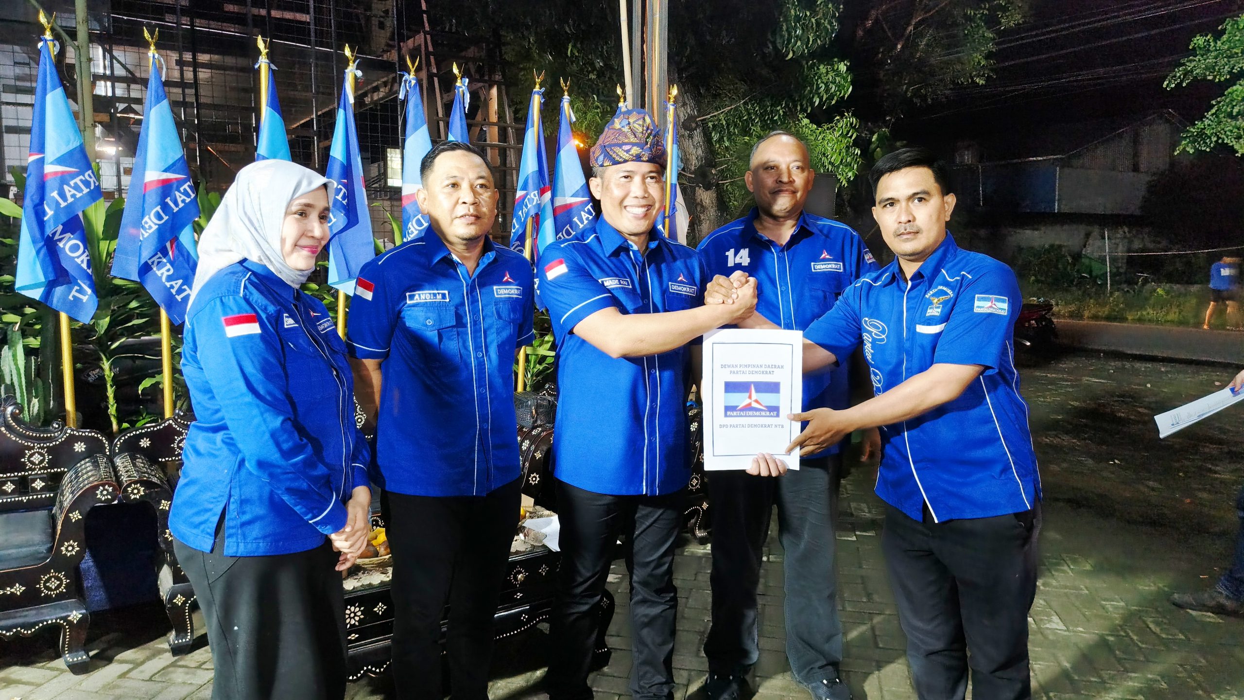 Si Made Rai Kukuhkan PAC Demokrat Mataram, Instruksikan Penguatan Struktur Hingga Kelurahan