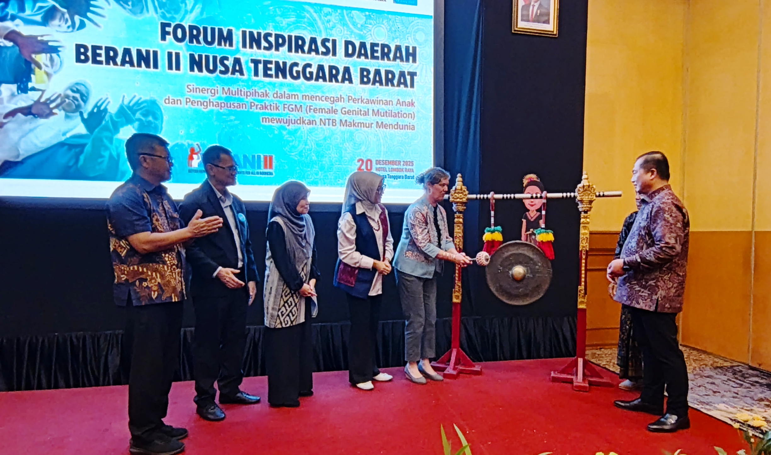 Lewat Program BERANI II, Angka Perkawinan Anak di NTB Turun Signifikan