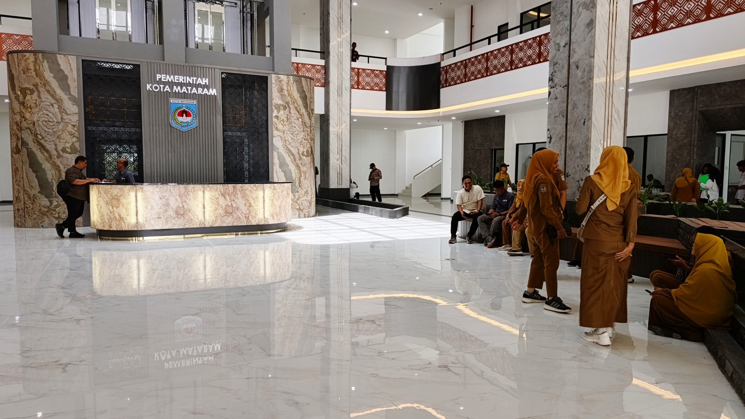 PHO Kantor Wali Kota Mataram Dilakukan Lebih Awal, Pekerjaan Fisik Rampung
