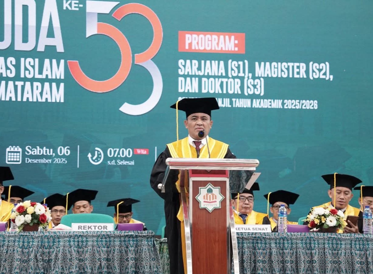 Rektor UIN Mataram Prof. Masnun Serukan Spirit Kepedulian, Ajak Bergerak Bersama Bantu Korban Banjir Sumatra dan Aceh
