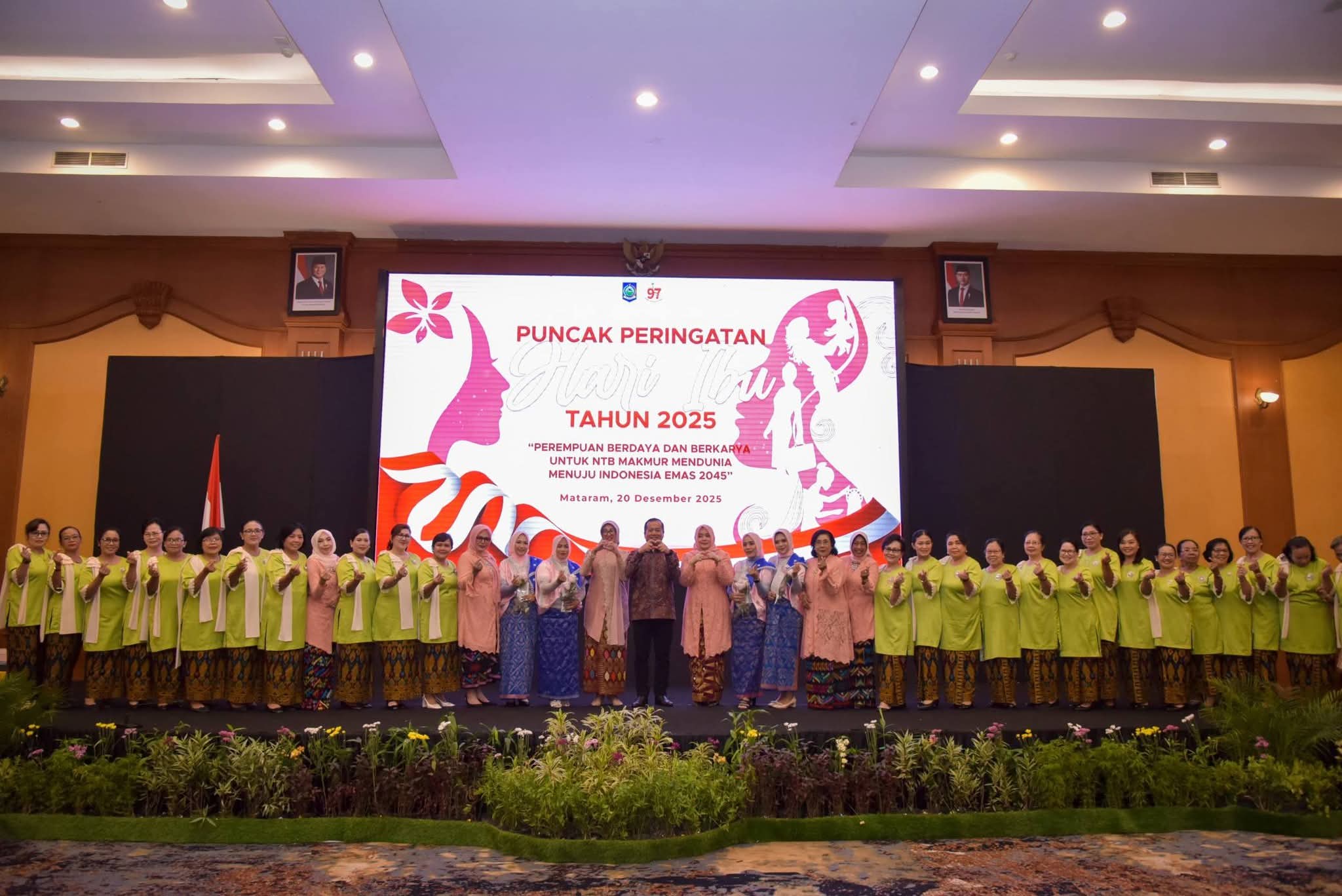 Wagub NTB Ajak Perempuan Perkuat Peran Sosial Dan Perlindungan Anak