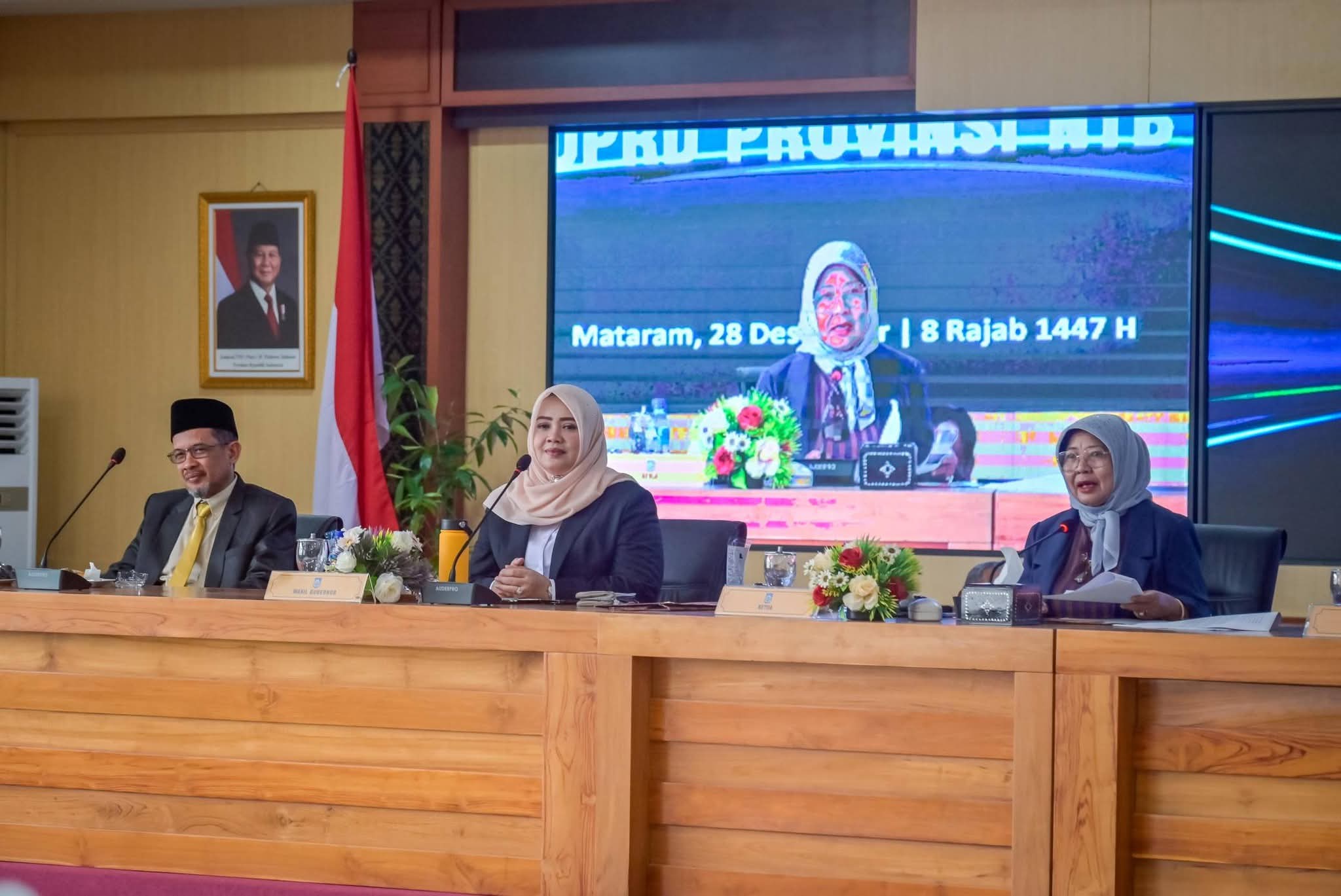 Umi Dinda Tegaskan Kesiapan Pemprov NTB Implementasi APBD 2026