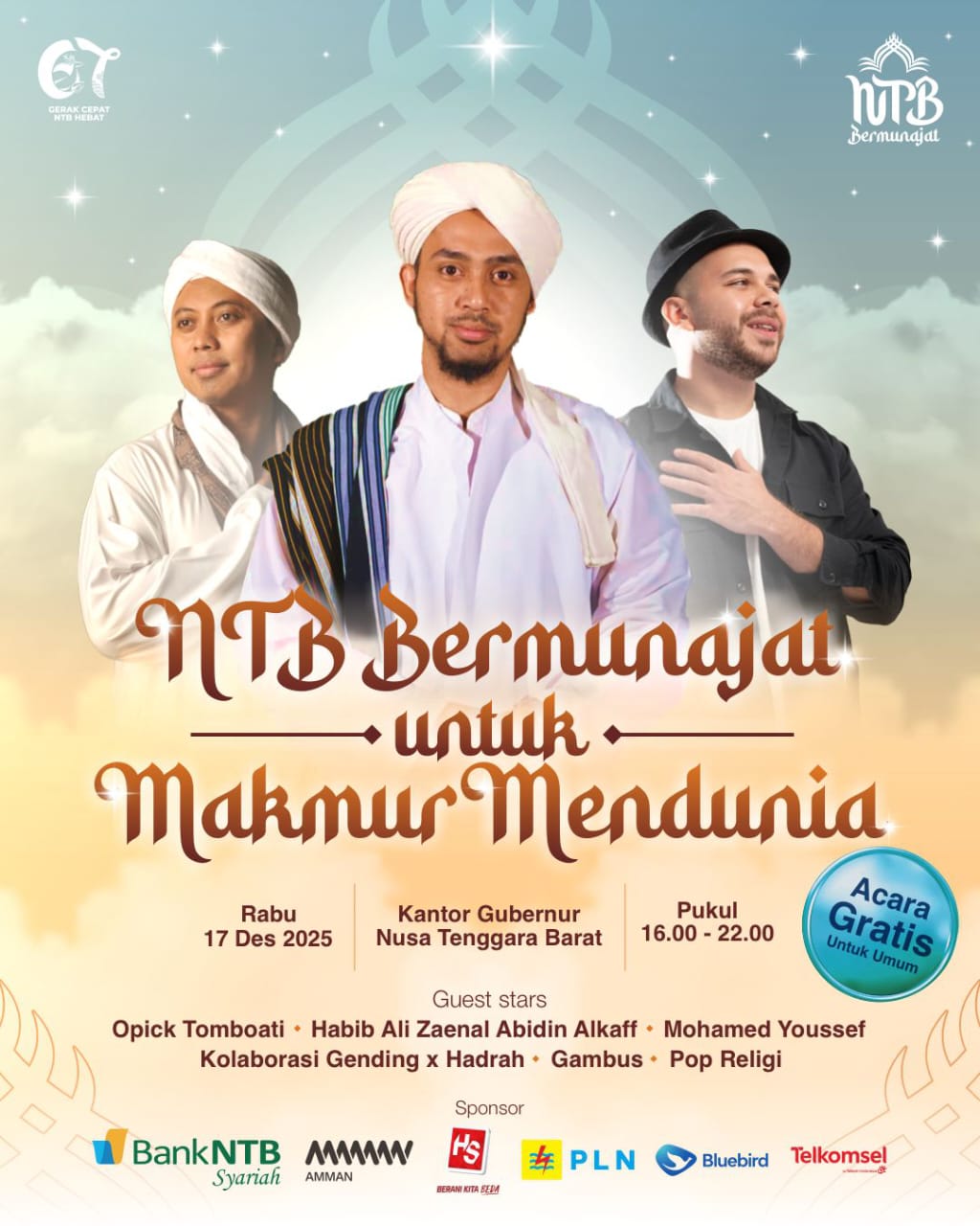 NTB Bermunajat, Refleksi Hari jadi NTB ke-67