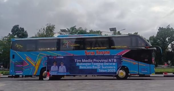 Gubernur NTB Lepas Keberangkatan 32 Tim Medis dan Bantuan Rp 3 Miliar ke Aceh, Sumbar Sumut
