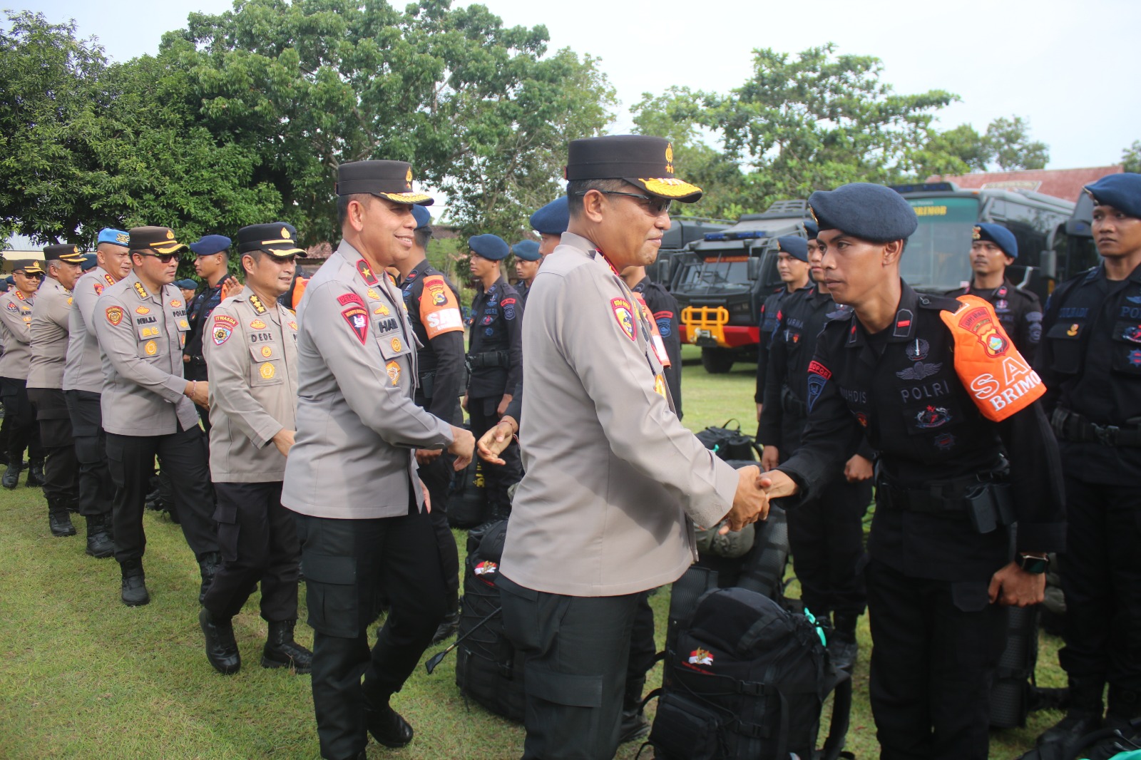 100 Personel Brimob Polda NTB Terjun ke Aceh Tamiang Jalankan Misi Kemanusiaan