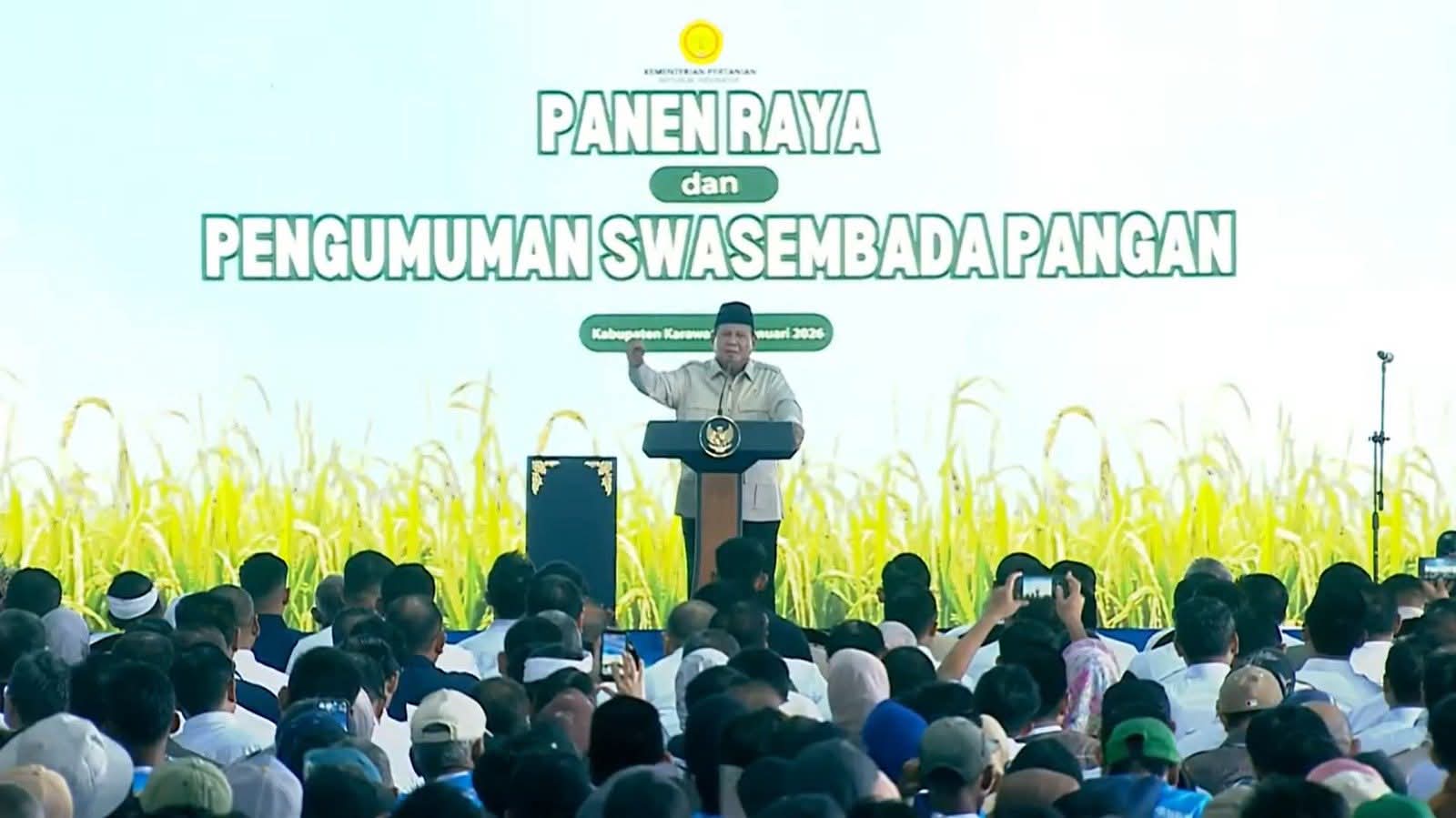 Panen Raya, Momentum Kebangkitan Pangan Indonesia