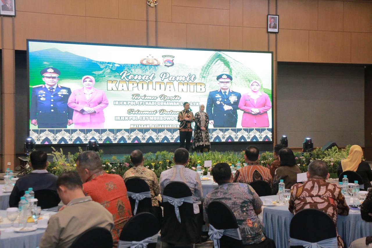 Kenal Pamit Kapolda NTB, Estafet Kepemimpinan Resmi Beralih