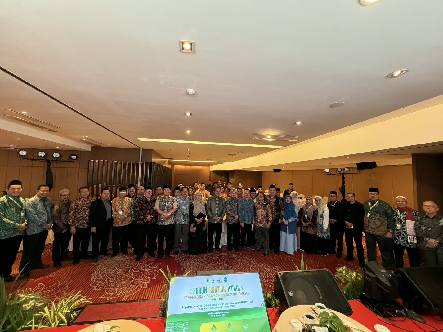 Forum Rektor PTKIN Bahas Evaluasi Transformasi, Strategi Inovasi dan Regulasi Tata Kelola Kampus