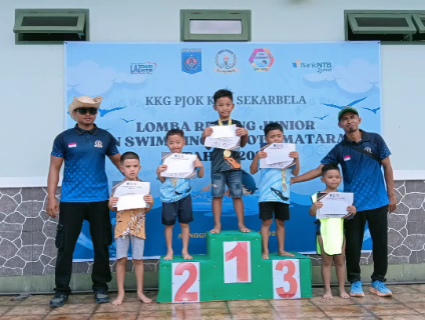 295 Atlet Cilik Ikuti Lomba Renang Junior Fun Swimming Se-Kota Mataram