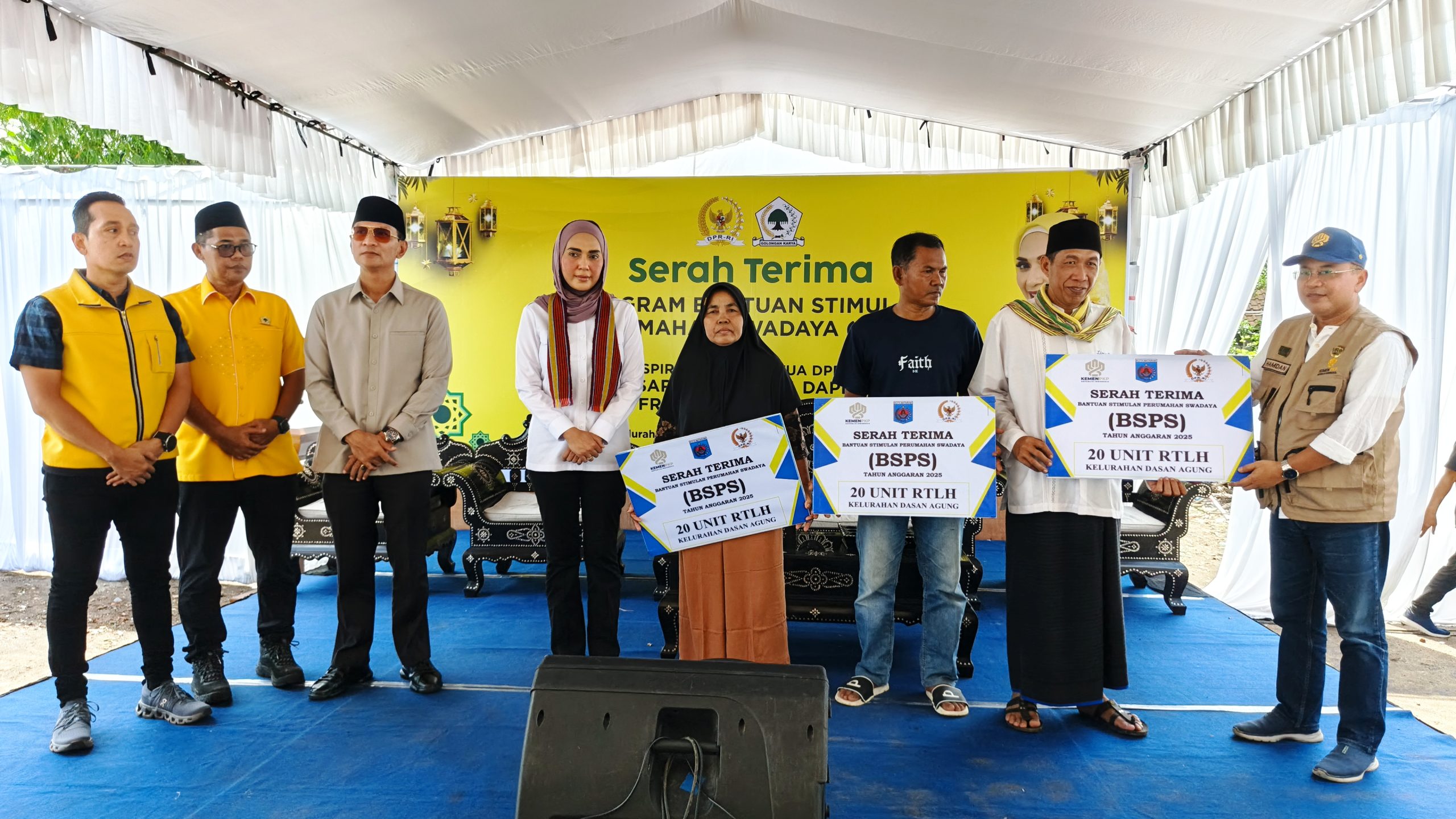 Dari Parlemen ke Rakyat, Sari Yuliati Bawa Ribuan BSPS untuk Warga NTB