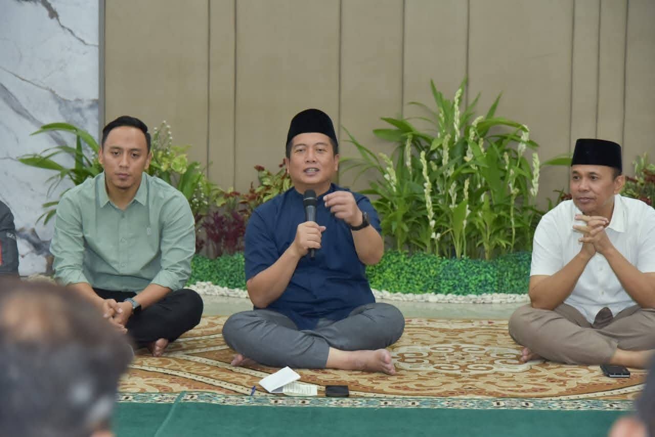 Buka Bareng Insan Pers Gubernur Lalu Iqbal Paparkan Target Ekonomi Daerah