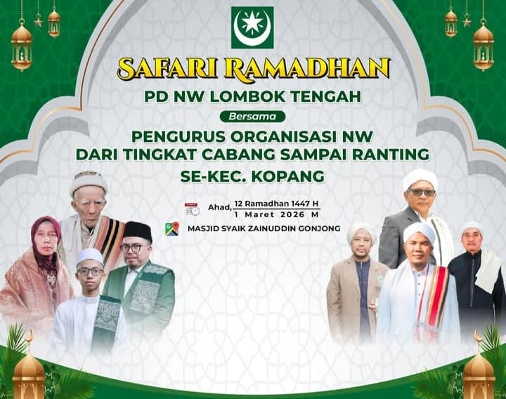 Safari Ramdhan PD NW Lombok Tengah