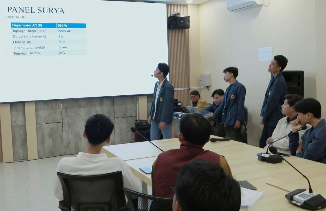 Mahasiswa Magang BRIDA Hadirkan Inovasi Mesin Pengiris Tempe Otomatis Berbasis Energi Surya